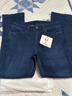 Badlands Men's Bootcut Jeans - Dark Blue
